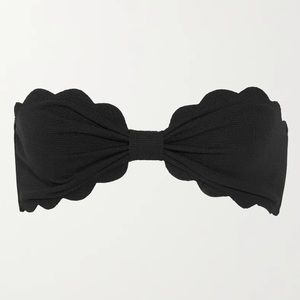 Marysia Antibes Scalloped Bandeau Bikini Top